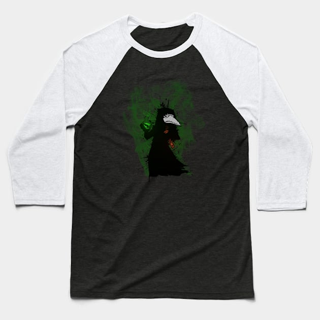 Darkest Plague Baseball T-Shirt by Manoss